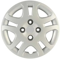 Calota Esportiva Aro 14 Prata + Emblemas - Renove o Visual do Seu Carro! - imagem 2