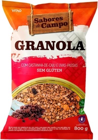 Vitao Granola Sem Gluten Sabores Do Campo 800G - imagem 1