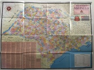 Mapa Físico e Político do Estado de São Paulo Completo - Detalhado e Atualizado - imagem 1