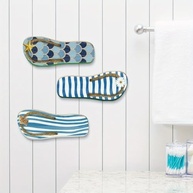 Conjunto de 3 Peças de Arte Náutica para Decoração de Parede - Estrela do Mar, Concha e Margarida - imagem 2