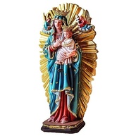 Imagem Nossa Senhora do Perpétuo Socorro em Resina Importada - 30cm | Decoração Sagrada Refinada - imagem 2