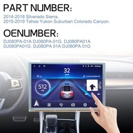 Tela Touchscreen 8" LCD KALANBAY DJ080PA-01A: Renove o Painel do seu SUV/Picape - imagem 3