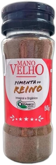 Pimenta do Reino Orgânica Mano Velho 50g - imagem 1