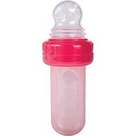 Kit Porta Frutinha e Colher Dosadora Rosa - Segurança e Praticidade na Alimentação do Bebê - imagem 4