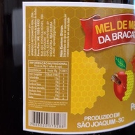 Mel Do Melato Da Bracatinga Puro Selo SIF 1kg - Apiários Real de São Joaquim Serra Catarinense Saboroso Adoçante Natural - imagem 2
