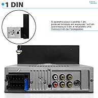 Central Multimídia 1 Din: Upgrade para seu Fiat Doblo! - imagem 2