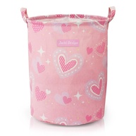 Cesto Organizador Infantil Dobrável 43L Rosa - Solução Prática e Divertida para Brinquedos - imagem 1