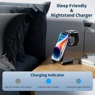 Carregador 3 em 1 Samsung: Wireless, Magnético e Dobrável - imagem 3