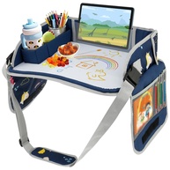 Bandeja de Viagem Infantil Impermeável e Dobrável para Carro - Atividades e Lanches Divertidos! - imagem 1