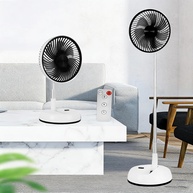 Ventilador de Mesa Dobrável Hivento com Bateria 5400mAh, Oscilante e Portátil com Controle Remoto - imagem 1