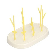 dobravel-e-amarelo-pratico-secagem-para-a-mamadeiras-portatil-de-rack-a