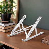Suporte de Laptop Ajustável Dobrável – Ergonômico e Portátil para Casa e Escritório - imagem 4