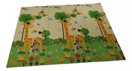 Tapete Infantil Tatame Dobrável XPE Impermeável 1,20x1,80m - Segurança e Diversão para Bebês - imagem 1