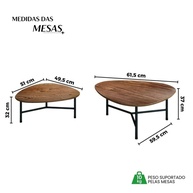 Mesas de Centro Folha: Elegância em Dobro - imagem 2