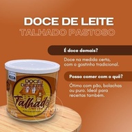 Doce de Leite Talhado Pastoso 800g - Autêntico Sabor Caseiro de Minas Gerais, Cremoso, Perfeito para Sobremesas, Lanches e Receitas Especiais, Ideal para Café da Manhã, Cafeterias, Padarias e Gourmet - imagem 4