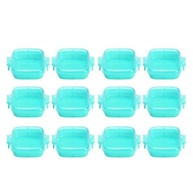 Caixa de Armazenamento de Doces 12 PCS - Plástico Alimentar Transparente com Tampa Hermeticamente Fechada - imagem 2