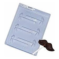 Forma Pirulito Bigode: Acetato BWB para Doces - imagem 2