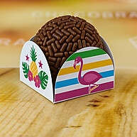 Forminhas 4 Pétalas Flamingo – Até 350 Unidades para Doces - imagem 2
