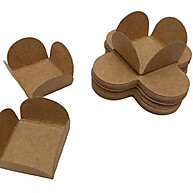 Forminhas Kraft 4 Pétalas: Decore Seus Doces! - imagem 2