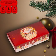 Caixa de Natal Encantado: Embale Seus Doces! - imagem 2