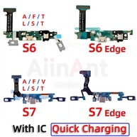 Dock Carregador Samsung S6/S7 Edge: Cabo Flexível Aiinant - imagem 1