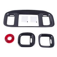 Kit Acabamento Fibra de Carbono para Dodge Challenger/Charger 2015-2024: Painel, Tela DVD e Saídas de Ar - imagem 2