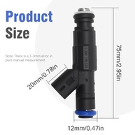 Kit 6 Injetores de Combustível 0280158020 para Jeep Grand Cherokee, Dodge RAM e mais (3.7L V6) - imagem 3