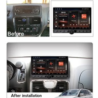 Central Multimídia Android 15 Tesla Style para Dodge Grand Caravan, Chrysler Town & Country e Grand Voyager com Carplay/Android Auto Integrado - imagem 4