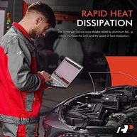Condensador Ar Condicionado A-Premium para Chrysler 300, Dodge Charger e Challenger - Kit Completo com Secador Receptor - imagem 5