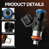 Kit 6 Injetores 4 Furos 3.6 V6 Dodge Challenger Charger Durango RAM Jeep Chrysler - FJ1147 - imagem 5