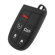 Capa com chave de 5 botões para proteger o controle remoto, compatível com Jeep Dodge Chrysler - imagem 1