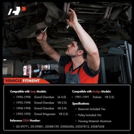 Bomba de Direção Hidráulica A-Premium com Reservatório para Jeep Grand Cherokee e Dodge Dakota - imagem 3