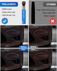 Tinta de Retoque Profissional para Dodge - Cor Perfeita e Fácil Aplicação - imagem 3