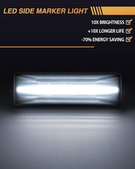 Luzes LED Brancas 10x Mais Brilhantes para Dodge Ram 2500/3500 (1994-2002) - Plug and Play - imagem 4