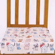 Almofada de Assento Infantil com Elevação e Design Impermeável - Dogs - imagem 4