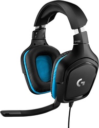 Headset Gamer Logitech G432 7.1 Dolby Surround para PC, PlayStation, Xbox e Nintendo Switch - Preto/Azul - imagem 1