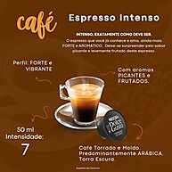 Café Espresso Intenso Dolce Gusto: 10 Cápsulas - imagem 4