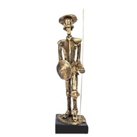 Dom Quixote Estátua em Resina - Escultura Decorativa para Escritório e Ambientes Culturais - imagem 2
