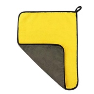 Pacote com 3 Toalhas de Microfibra Reutilizáveis 23x23cm - Limpeza Doméstica e Automotiva - imagem 1