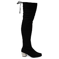 Bota Over The Knee: Salto Strass e Luxo Domidona - imagem 2