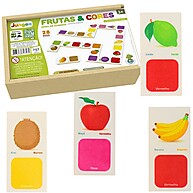Dominó de Frutas Junges: Aprender Brincando! - imagem 1