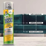 Limpa Estofados Domline 300ml: Tecidos, Couro e Carpetes Impecáveis! - imagem 4