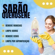Dona Filá Sabão com Querosene Concentrado 5L - Limpa, Dá Brilho e Repelente - imagem 5