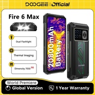 DOOGEE Fire 6 Max: O 5G Robusto com Imagem Térmica - imagem 1