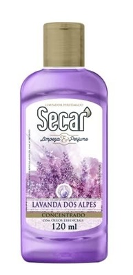 Kit com 3 Unidades de Limpador Perfumado Concentrado Secar 120ml - Lavanda dos Alpes - imagem 2