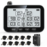 GUTA TPMS RV: Monitore a Pressão dos Pneus com 10 Sensores e 6 Modos de Alerta - imagem 1
