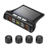 TPMS Solar: Monitore a Pressão dos Pneus em Tempo Real com 4 Sensores e 5 Alarmes - imagem 1