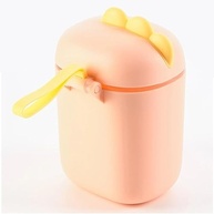 Porta Leite em Pó para Bebê com Dosador e Nivelador - Rosa (Tamanho G) - imagem 2