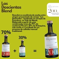 Azeite de Oliva Extra Virgem Las Doscientas Blend 500 ML Kit Com 2 Unidades - imagem 3