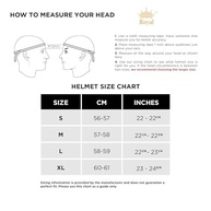 Royal Capacete M139 Aberto: Estilo Clássico e Segurança DOT para Motociclistas - imagem 3
